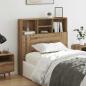 Preview: Kopfteil Schrank Eiche handwerklich 100 x 19 x 103.5 cm