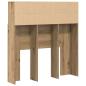 Preview: Kopfteil Schrank Eiche handwerklich 100 x 19 x 103.5 cm
