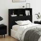 Preview: Kopfteil Schrank mit Regal Schwarze Eiche 100 x 19 x 103.5 cm