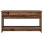 Preview: Couchtisch mit Regal Altholz 102 x 50 x 52.5 cm Holzwerkstoff