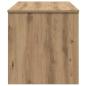 Preview: Couchtisch Eiche handwerklich 102 x 50 x 52.5 cm Holzwerkstoff
