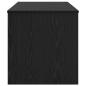 Preview: Couchtisch Schwarze Eiche 102 x 50 x 52.5 cm Holzwerkstoff