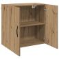 Preview: Wandschrank Eiche handwerklich 60 x 31 x 60 cm Holzwerkstoff