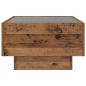 Preview: Couchtisch Altholz 50 x 50 x 30 cm Holzwerkstoff