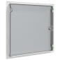Preview: Zugangstür Weiß 40 x 40 cm Stahl