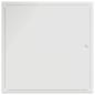 Preview: Zugangstür Weiß 50 x 50 cm Stahl