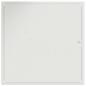 Preview: Zugangstür Weiß 60 x 60 cm Stahl