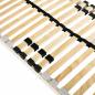 Preview: Lattenrost Braun 70 x 190 cm Massives Buchenholz
