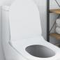 Preview: Toilettensitz Weiß 48,5 x 36 x 5 cm Polypropylen
