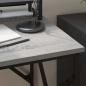 Preview: Schreibtisch Grau Sonoma 100 x 50 x 86.5 cm Holzwerkstoff