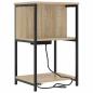 Preview: Nachttisch Sonoma Eiche 38 x 31 x 61 cm Holzwerkstoff