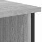 Preview: Nachttisch 2 pcs Grau Sonoma 38 x 31 x 61 cm Holzwerkstoff