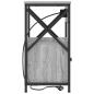 Preview: Nachttisch Grau Sonoma 40 x 31 x 60 cm Holzwerkstoff