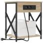 Preview: Nachttisch 2 pcs Sonoma Eiche 41 x 31 x 51 cm Holzwerkstoff