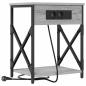 Preview: Nachttisch 2 stk. Graues Sonoma 41 x 31 x 51 cm Holzwerkstoff