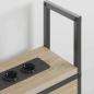Preview: Stauraum-Kopfteil Sonoma Eiche 180 cm Holzwerkstoff