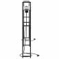 Preview: Stauraum-Kopfteil mit Kopfteil mit Speicher Grau Sonoma 200 cm Holzwerkstoff