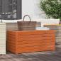 Preview: ARDEBO.de - Gartenlagerbox mit Speicher Wachsbraun 101 x 50.5 x 46.5 cm
