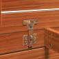 Preview: Gartenlagerbox mit Speicher Wachsbraun 101 x 50.5 x 46.5 cm