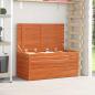 Preview: Gartenlagerbox mit Speicher Wachsbraun 101 x 50.5 x 46.5 cm