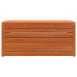 Preview: Gartenlagerbox mit Speicher Wachsbraun 101 x 50.5 x 46.5 cm