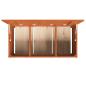 Preview: Gartenlagerbox mit Speicher Wachsbraun 101 x 50.5 x 46.5 cm