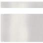 Preview: Rasenrand Silber 450 x 10 cm Edelstahl