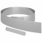 Preview: Rasenrand 4 pcs Silber 450 x 15 cm Verzinkter Stahl