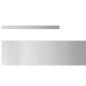 Preview: Rasenrand 4 pcs Silber 450 x 15 cm Verzinkter Stahl