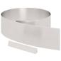 Preview: Rasenrand Silber 450 x 20 cm Edelstahl