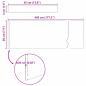 Preview: Rasenrand 4 pcs Silber 450 x 20 cm Verzinkter Stahl