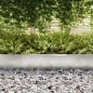 Preview: Rasenrand Silber 450 x 25 cm Verzinkter Stahl