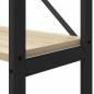 Preview: Regal Sonoma Eiche 156 x 25 x 167.5 cm Holzwerkstoff