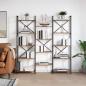 Preview: ARDEBO.de - Regal Altholz 156 x 25 x 167.5 cm Holzwerkstoff