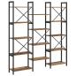 Preview: Regal Altholz 156 x 25 x 167.5 cm Holzwerkstoff