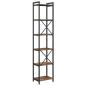 Preview: Bücherregal Altholz 40 x 30 x 188 cm Holzwerkstoff
