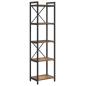Preview: Bücherregal Altholz 40 x 30 x 153 cm Holzwerkstoff