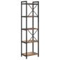 Preview: Bücherregal Altholz 40 x 30 x 153 cm Holzwerkstoff