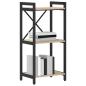 Preview: Bücherregal Sonoma Eiche 40 x 30 x 83 cm Holzwerkstoff