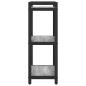 Preview: Bücherregal Grau Sonoma 40 x 30 x 83 cm Holzwerkstoff