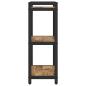 Preview: Bücherregal Altholz 40 x 30 x 83 cm Holzwerkstoff