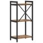 Preview: Bücherregal Altholz 40 x 30 x 83 cm Holzwerkstoff