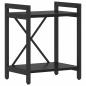 Preview: Bücherregal Schwarze Eiche 40 x 30 x 48,5 cm Holzwerkstoff