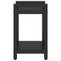 Preview: Bücherregal Schwarze Eiche 40 x 30 x 48,5 cm Holzwerkstoff