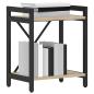 Preview: Bücherregal Sonoma Eiche 40 x 30 x 48,5 cm Holzwerkstoff