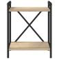 Preview: Bücherregal Sonoma Eiche 40 x 30 x 48,5 cm Holzwerkstoff
