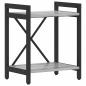 Preview: Bücherregal Grau Sonoma 40 x 30 x 48,5 cm Holzwerkstoff