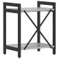 Preview: Bücherregal Grau Sonoma 40 x 30 x 48,5 cm Holzwerkstoff