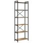Preview: Bücherregal Eiche handwerklich 60 x 30 x 188 cm