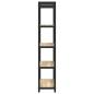 Preview: Bücherregal Sonoma Eiche 60 x 30 x 153 cm Holzwerkstoff